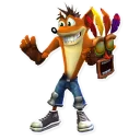 ✋ emoji Crash Bandicoot Telegram sticker 20 of 120