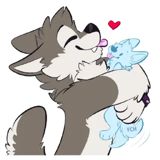💜 emoji Toony Faust (crazyhusky) Telegram sticker 17 of 96