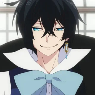 😏 emoji Vanitas @StickersofAnime Telegram sticker 13 of 119