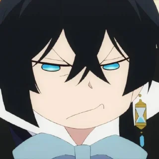 😠 emoji Vanitas @StickersofAnime Telegram sticker 11 of 119