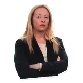Sticker from Giorgia Meloni Uber Fuhrer Pack