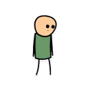 😑 emoji Cyanide & Happiness Telegram sticker 7 of 20