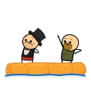 🚣 emoji Cyanide & Happiness Telegram sticker 17 of 20