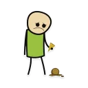 😞 emoji Cyanide & Happiness Telegram sticker 5 of 20