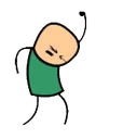 ✊ emoji Cyanide & Happiness Faces (@behdad_pm) Telegram sticker 14 of 117