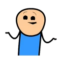 ❓ emoji cyanide&happiness Telegram sticker 9 of 69