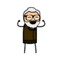 ✊ emoji cyanide&happiness Telegram sticker 17 of 69
