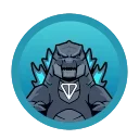 Sticker from Godzilla On Ton