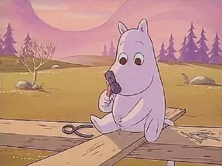 🌟 emoji Moomin Telegram sticker 10 of 13