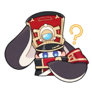❔ emoji Pom-pom Telegram sticker 15 of 17