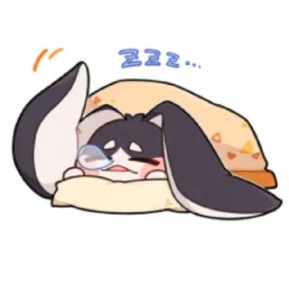 😪 emoji Pom-pom Telegram sticker 12 of 17