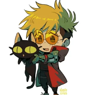 Sticker from Trigun - By Lada)