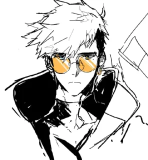 😒 emoji Trigun - By Lada) Telegram sticker 9 of 74