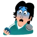 Sticker from Squid Game: stickers by:@stickerstgof