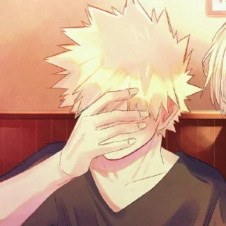 Sticker from Bakugou meme