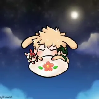 Sticker from (@Tengen) Bakugou Katsuki