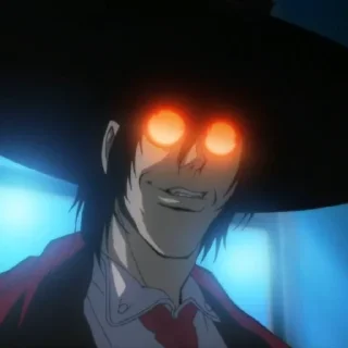 🍷 emoji Hellsing Telegram sticker 22 of 120