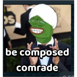 🐸 emoji Comrade @frizzyink Telegram sticker 15 of 120