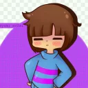 😑 emoji Frisk undertale Telegram sticker 5 of 90