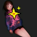 ☠ emoji Frisk undertale Telegram sticker 8 of 90