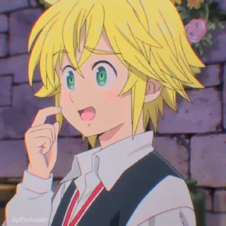 ⚡️ emoji Meliodas @hukagenaruto Telegram sticker 23 of 33