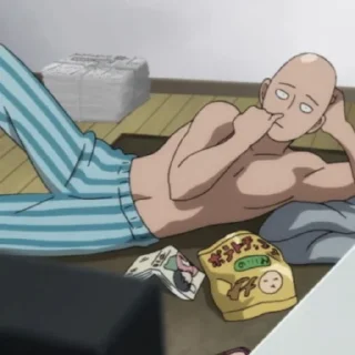 🔗 emoji One Punch Man | @StickIt Telegram sticker 18 of 75