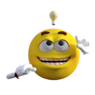 💡 emoji Yellow collection💛 @Parsa_sky_walker Telegram sticker 21 of 119