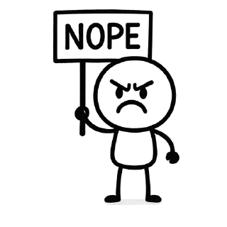 🙅‍♂️ emoji Daily Doodles Telegram sticker 16 of 16