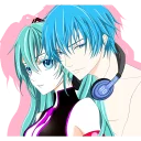 🙂 emoji Vocaloid Kaito Pack Telegram sticker 23 of 30
