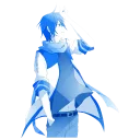 🙃 emoji Vocaloid Kaito Pack Telegram sticker 5 of 30