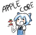 🍅 emoji cirno Telegram sticker 6 of 27