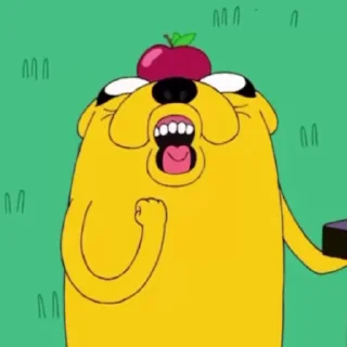 🌟 emoji Jake The Dog Core @KFLMCR Telegram sticker 10 of 44