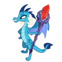 😄 emoji mlp ember Telegram sticker 7 of 19