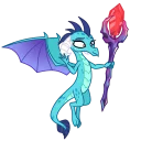 😀 emoji mlp ember Telegram sticker 17 of 19