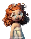 😜 emoji @Loveoops_art Telegram sticker 11 of 120