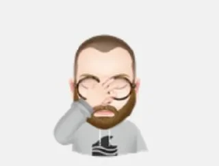 🤦‍♂️ emoji Marek era 4 Telegram sticker 10 of 47
