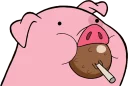 🐽 emoji Gravity Falls Telegram sticker 12 of 90