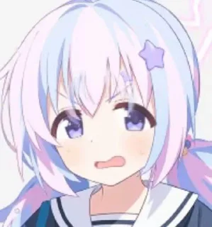 😧 emoji 喵梦杂图 Telegram sticker 5 of 110