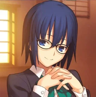 😏 emoji Abols tsukihime pack Telegram sticker 1 of 17