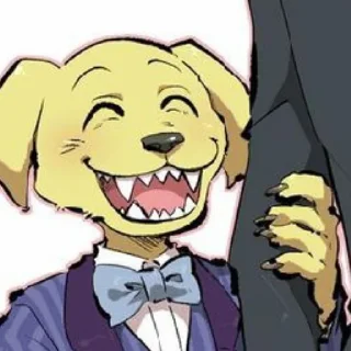 😁 emoji Beastars! Telegram sticker 7 of 15