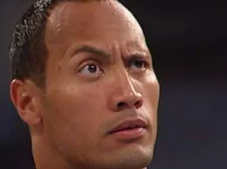 🤨 emoji the rock eyebrow Telegram sticker 8 of 10