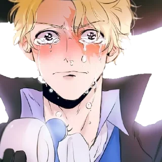 😭 emoji 💛Sabo💛 Telegram sticker 12 of 29