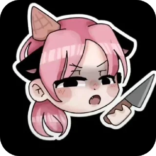 👄 emoji Просто стик Telegram sticker 20 of 22