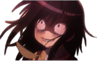 👹 emoji Tomoko chan Telegram sticker 7 of 19