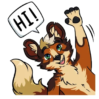 👋 emoji Clean Paws Telegram sticker 1 of 19