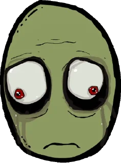 Sticker from Salad Fingers