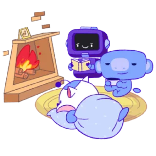 Sticker from Wumpus & Co: Winter Fun | @discord_stickers