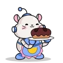 Sticker from Wumpus & Co: Daily Routine | @discord_stickers