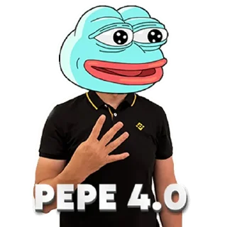 4️⃣ emoji PEPE 4.0 Telegram sticker 18 of 21