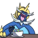 Sticker from Reaction